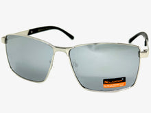 Classic Sporty Modern Stylish Sleek Biker SUNGLASSES Chrome Frame & Lens 1462