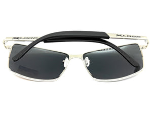 Classic Sporty Modern Stylish Sleek Biker SUNGLASSES Chrome Frame & Lens 1462