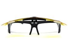 Day or Night Driving Safety Fit Over RX SUNGLASSES Flip Up High Definition Yellow Polarized Lens 5089