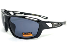 Classic Sporty Wrap Around Style SUNGLASSES Black Frame 2733