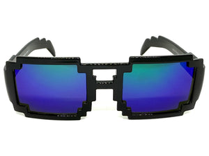 Party Club Beach Cruise Raver DJ Festival Novelty SUNGLASSES Fun Shades Funky Frame ST049