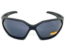 Classic Sporty Wrap Around Style SUNGLASSES Large Black Frame 2669