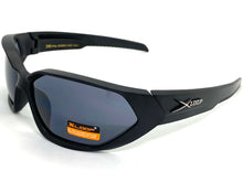 Classic Sporty Wrap Around Style SUNGLASSES Large Black Frame 2669