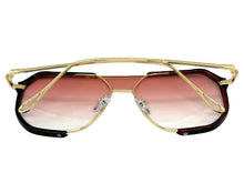 Classy Trendy Bold Modern Retro Shield Style SUNGLASSES Tortoise Frame - Light Pink Lens 5399