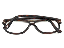 Classic Vintage Retro Aviator Style Clear Lens EYEGLASSES Tortoise Frame K289