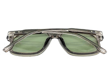 Oversized Vintage Retro Style SUNGLASSES Large Gray Frame - Pastel Teal Lens 81005