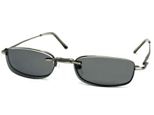 Classy Elegant Modern Style Optical EYEGLASSES Stainless Steel Frame with Magnetic Clip On DV016