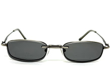 Classy Elegant Modern Style Optical EYEGLASSES Stainless Steel Frame with Magnetic Clip On DV016