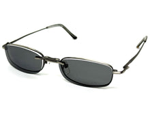 Classy Elegant Modern Style Optical EYEGLASSES Stainless Steel Frame with Magnetic Clip On DV016