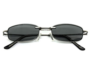 Classy Elegant Modern Style Optical EYEGLASSES Stainless Steel Frame with Magnetic Clip On DV016
