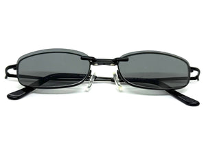 Classy Elegant Modern Style Optical EYEGLASSES Stainless Steel Frame with Magnetic Clip On DV016