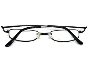 Classy Elegant Modern Style Optical EYEGLASSES Stainless Steel Frame with Magnetic Clip On DV016