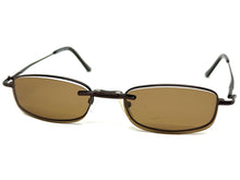 Classy Elegant Modern Style Optical EYEGLASSES Stainless Steel Frame with Magnetic Clip On DV016