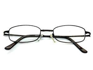 Classy Elegant Modern Style Optical EYEGLASSES Stainless Steel Frame with Magnetic Clip On DV016