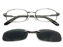 Classy Elegant Modern Style Optical EYEGLASSES Stainless Steel Frame with Magnetic Clip On DV012