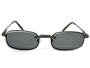 Classy Elegant Modern Style Optical EYEGLASSES Stainless Steel Frame with Magnetic Clip On DV012