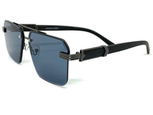 Men's Classy Elegant Luxury Designer Hip Hop Style SUNGLASSES Gunmetal & Wooden Frame WD769