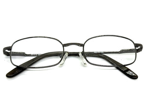Classy Elegant Modern Style Optical EYEGLASSES Stainless Steel Frame with Magnetic Clip On DV012
