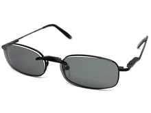Classy Elegant Modern Style Optical EYEGLASSES Stainless Steel Frame with Magnetic Clip On DV012