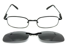 Classy Elegant Modern Style Optical EYEGLASSES Stainless Steel Frame with Magnetic Clip On DV012
