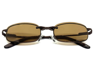 Classy Elegant Modern Style Optical EYEGLASSES Stainless Steel Frame with Magnetic Clip On DV012