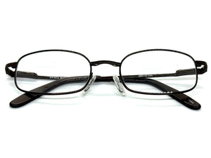 Classy Elegant Modern Style Optical EYEGLASSES Stainless Steel Frame with Magnetic Clip On DV012