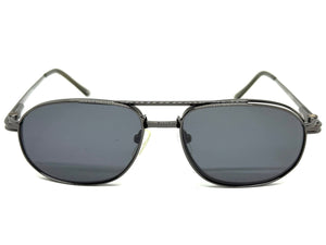 Classy Elegant Vintage Retro Style Optical EYEGLASSES Stainless Steel Frame with Magnetic Clip On DV010