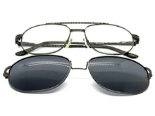 Classy Elegant Vintage Retro Style Optical EYEGLASSES Stainless Steel Frame with Magnetic Clip On DV010