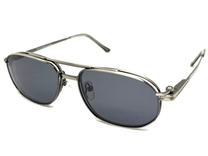 Classy Elegant Vintage Retro Style Optical EYEGLASSES Stainless Steel Frame with Magnetic Clip On DV010