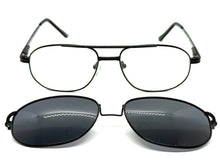 Classy Elegant Vintage Retro Style Optical EYEGLASSES Stainless Steel Frame with Magnetic Clip On DV010