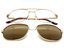 Classy Elegant Vintage Retro Style Optical EYEGLASSES Stainless Steel Frame with Magnetic Clip On DV010