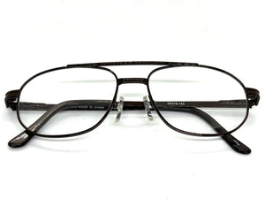 Classy Elegant Vintage Retro Style Optical EYEGLASSES Stainless Steel Frame with Magnetic Clip On DV010