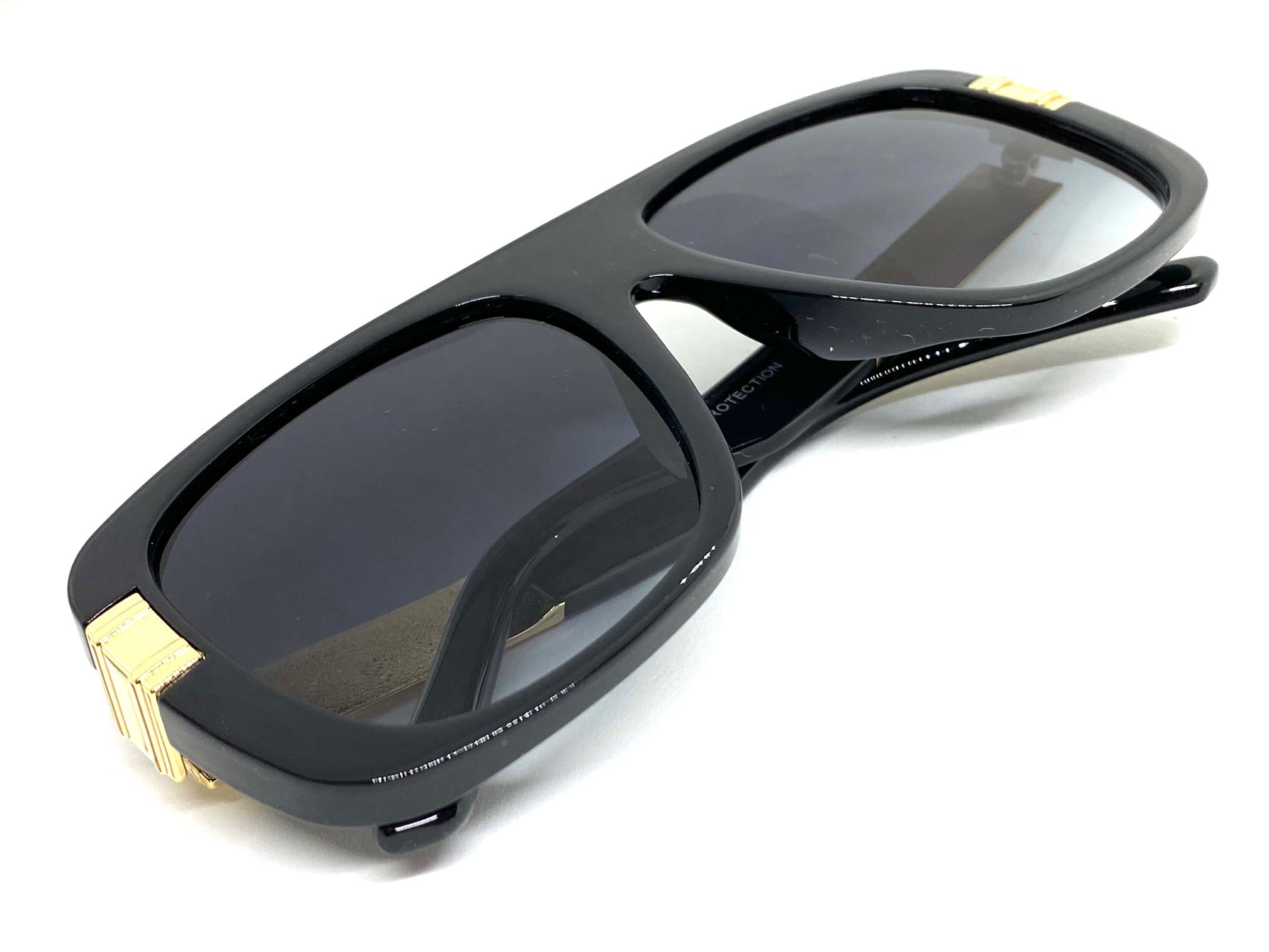 Classic Luxury Retro Hip Hop Style SUNGLASSES Black Frame Dark Lens 30 –  SAAK EYEWEAR