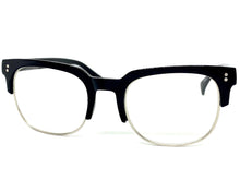 Classic Vintage Retro Style Clear Lens EYEGLASSES Square Black Frame 6393