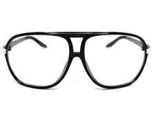 Classic Vintage Retro Hip Hop Rapper Style Clear Lens EYEGLASSES Black Frame 80604