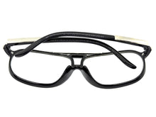 Classic Vintage Retro Hip Hop Rapper Style Clear Lens EYEGLASSES Black Frame 80604