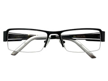 Classy Contemporary Modern Style Clear Lens EYEGLASSES Black Fashion Frame 1222