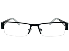 Classy Contemporary Modern Style Clear Lens EYEGLASSES Black Fashion Frame 1222