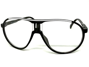 Classic Vintage Retro Hip Hop Style Clear Lens EYEGLASSES Black Frame 6686