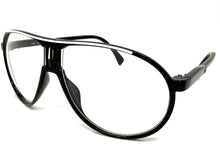 Classic Vintage Retro Hip Hop Style Clear Lens EYEGLASSES Black Frame 6686