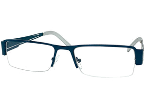 Classy Contemporary Modern Style Clear Lens EYEGLASSES Blue Fashion Frame 1222