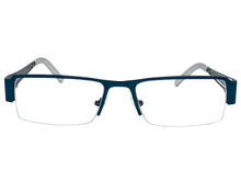 Classy Contemporary Modern Style Clear Lens EYEGLASSES Blue Fashion Frame 1222