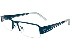 Classy Contemporary Modern Style Clear Lens EYEGLASSES Blue Fashion Frame 1222