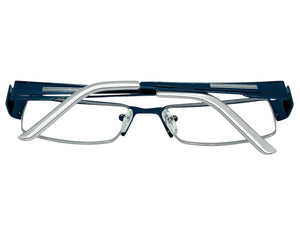 Classy Contemporary Modern Style Clear Lens EYEGLASSES Blue Fashion Frame 1222