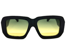 Exaggerated Classic Vintage Retro Style SUNGLASSES Thick Square Black Frame 80056