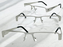 Classy Contemporary Modern Style Clear Lens EYEGLASSES Silver Fashion Frame 1222