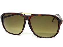 Classic Vintage Retro Aviator Style SUNGLASSES Large Tortoise Frame 1065