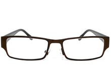 Classy Contemporary Modern Style Clear Lens EYEGLASSES Bronze Fashion Frame 1215