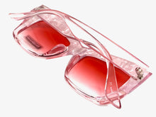 Oversized Exaggerated Retro Cat Eye Style SUNGLASSES Pink Frame 4745