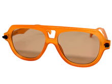 Classic Vintage Retro Style SUNGLASSES Large Caramel Frame - Brown Lens 80595